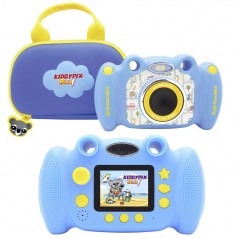 Foto di Easypix KiNDER Fotocamera Compatta per Bambini KiddyPix Blizz Cam | Rosa - Blu - EASYPIX