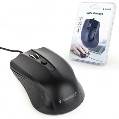 Product image Gembird Optical Mouse 4 Buttons USB 1.5m 1200dpi DPI Button Black