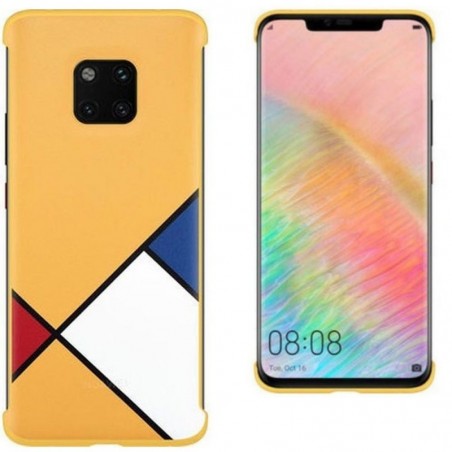 Compra Huawei Abstract Art Theme Case Per Mate 20 Pro Yellow online