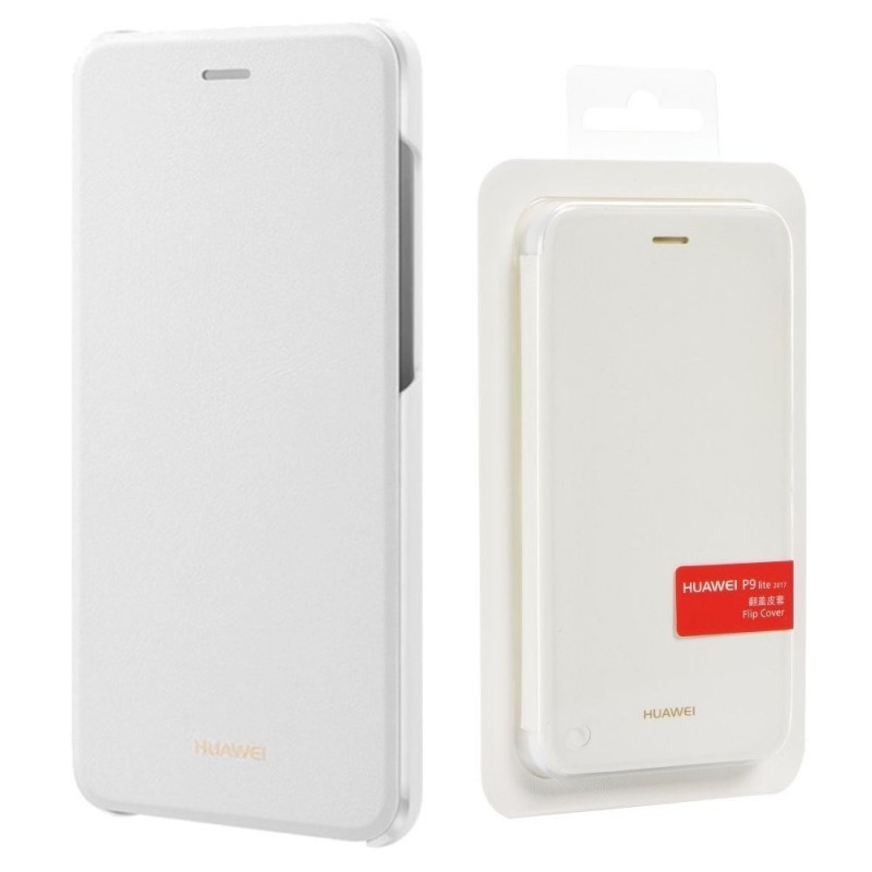 Huawei Flip Cover per P9 Lite 2017 White