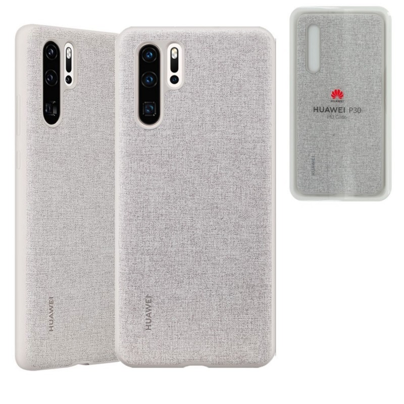 Huawei Pu Protective Case Per P30 Pro Elegant Grey
