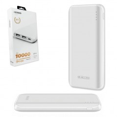 Jellico Power Bank 10000mAh RM-100 2 Dual USB Output 2.1A Secure Boarding