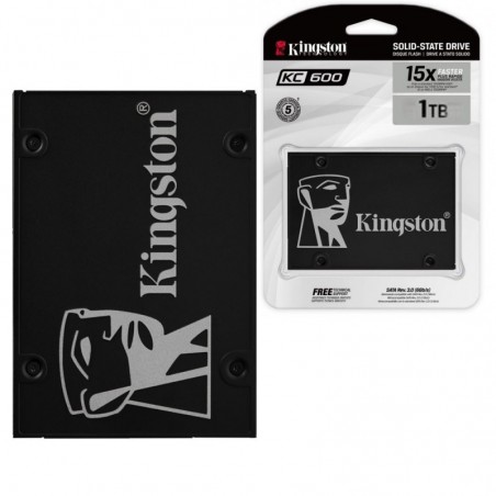 Kingston SSD SKC600 2.5" SATA Storage from 256GB to 1TB