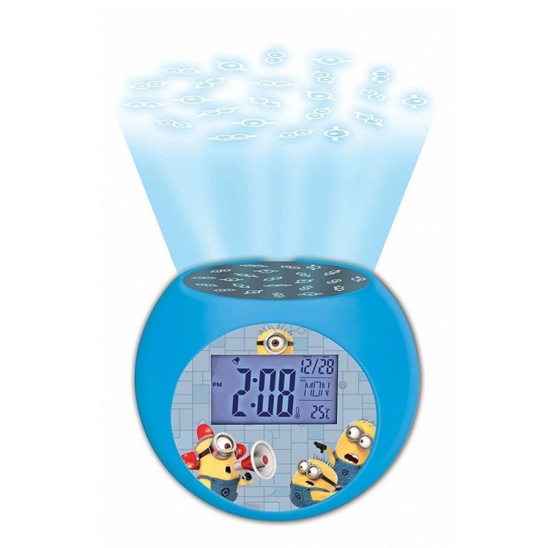 LEXIBOOK DESPICABLE ME Projector Alarm Clock RL975DES