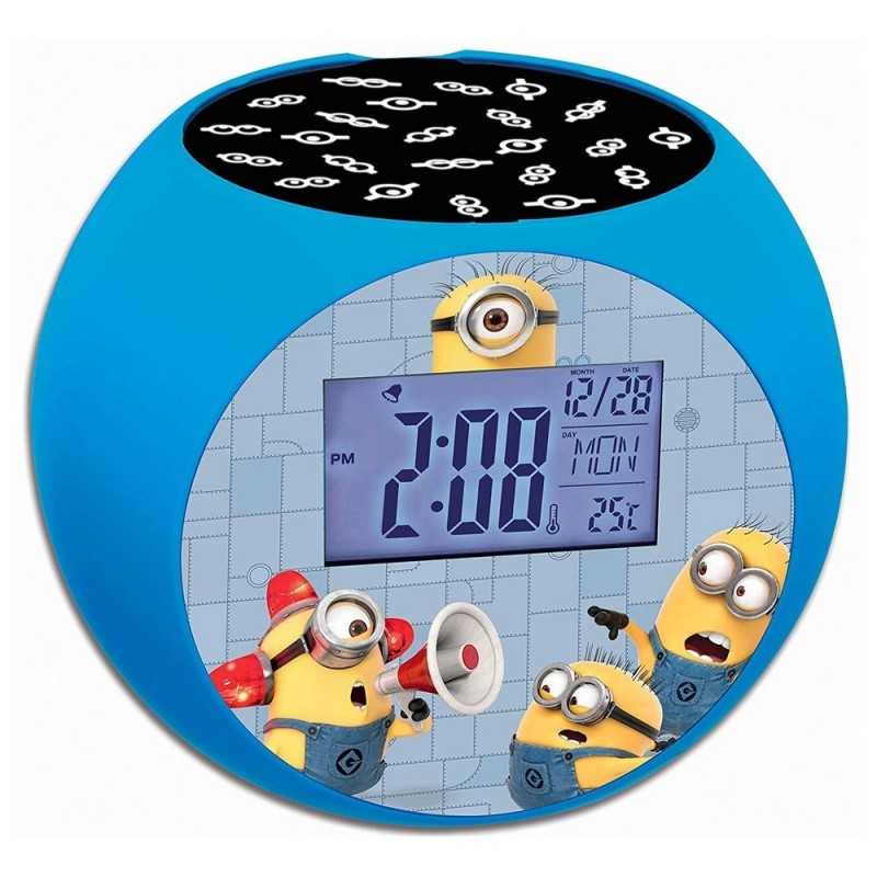 LEXIBOOK DESPICABLE ME Projector Alarm Clock RL975DES