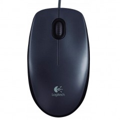 Buy Logitech Mouse M90 ??USB 3 Buttons Usb 1000 dpi Optical Motion Detection Black online