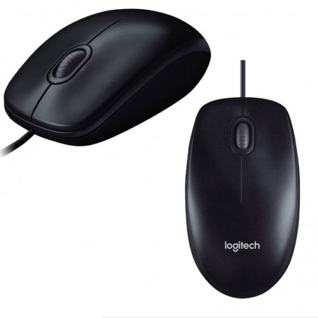Logitech Mouse Ottico M100 1000 dpi 3 Tasti Usb 