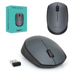 Discover Logitech Optical Mouse M170 Wireless Gray details