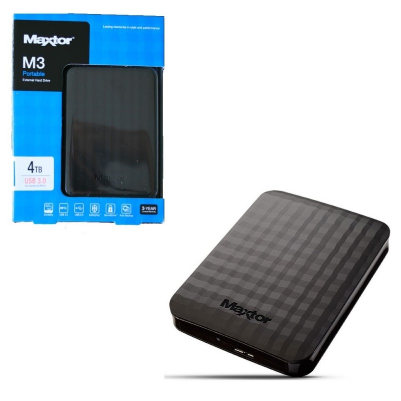 MAXTOR Hard Disk Esterno 2.5" 4TB Usb 3.0