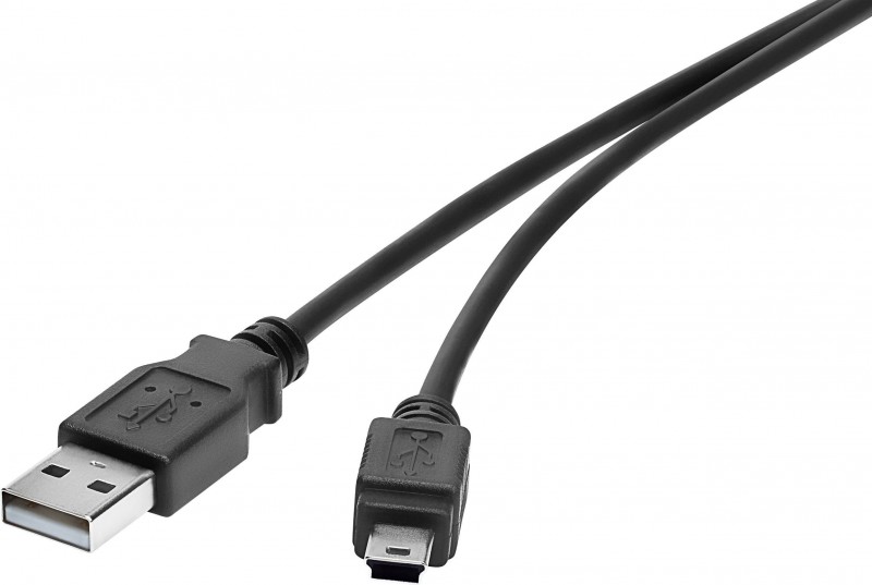 OEM Cavo da rete MINI-USB Universale Nero Bulk