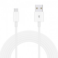 Acquista OEM Cavo Micro USB 1mt USB Bianco su Smartness
