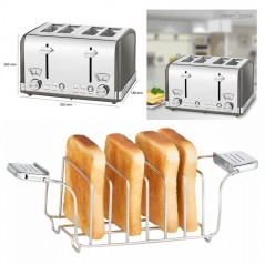 Immagine prodotto ProfiCook Tostapane Fino a 4 Fette Vintage Slice Toaster PC-TA1194 1630W