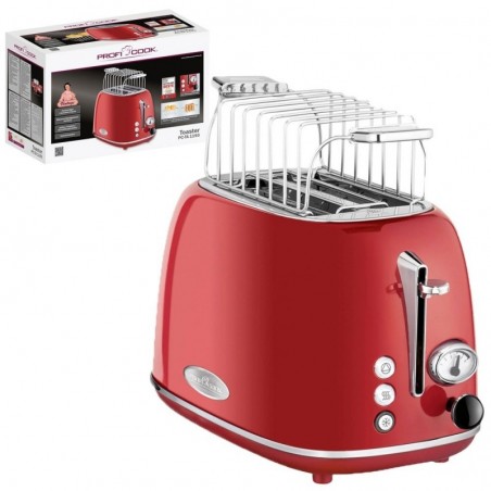 ProfiCook Tostapane Vintage 2 Fette PC-TA1193 Riscaldamento / Scongelamento