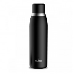 Puro SMART 500ml Double-Layer Steel Thermal Bottle with LCD Touch Cap