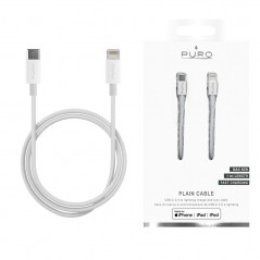 Acquista Puro Cavo Apple MFI 2.4A da USB-C a Lightning 2.0 1mt | Bianco in vendita