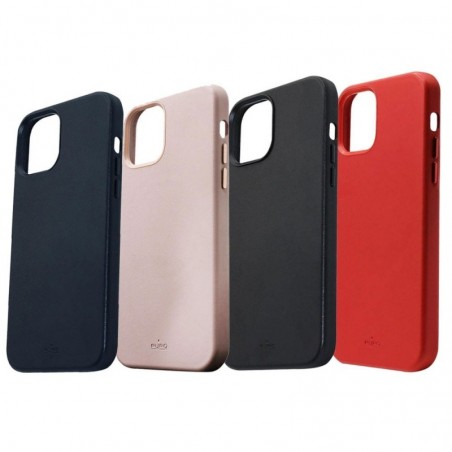 Acquista Puro Custodia Effetto Pelle SKY Per iPhone 12 - iPhone 12 Pro | Nero - Blue - Rosso - Rosa in vendita