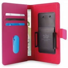 Foto di Puro Custodia Universale UNIWallet Tg. L Rosa - Puro