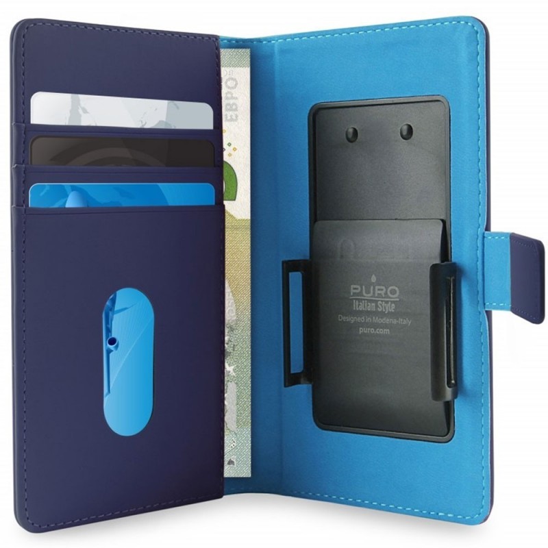 Puro Universal Case UNIWallet Size M Blue