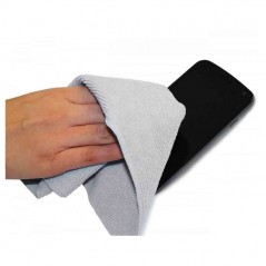 Pure Screen Cleaning Kit Spray 240ml + Grey Microfiber Cloth 20x28cm