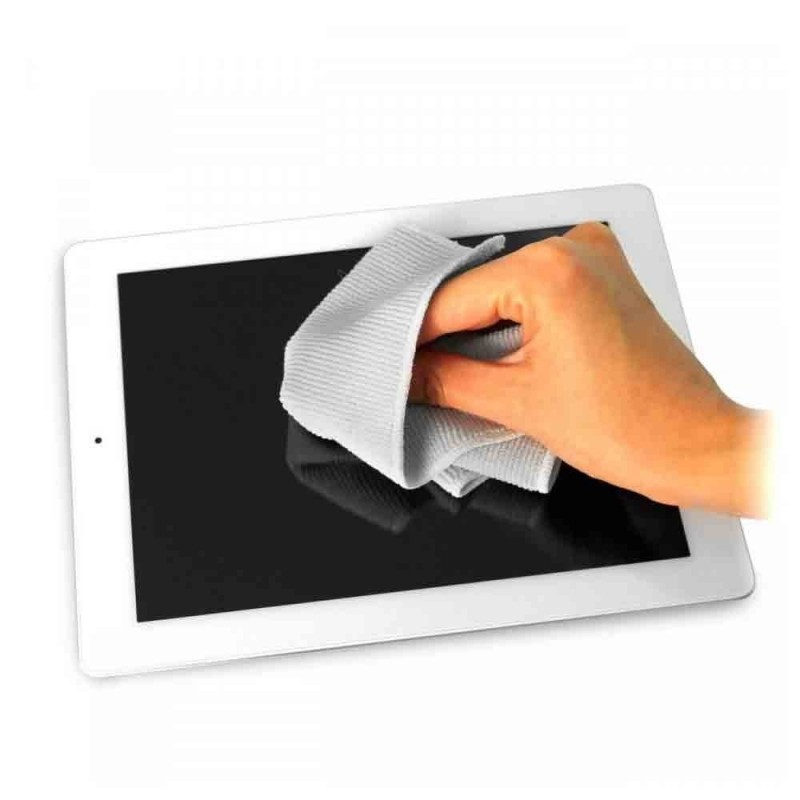 Pure Screen Cleaning Kit Spray 240ml + Grey Microfiber Cloth 20x28cm