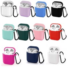 Buy ROVI Case Silicone Case for First and Second Generation AirPods With Carabiner online
