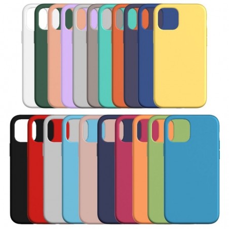 Foto di ROVI Colour Cover Morbida in Silicone Custodia con Effetto Soft Touch Per iPhone 13 Mini - Rovi