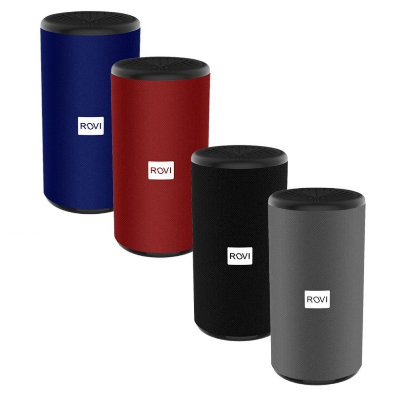 ROVI RS02 5W Wireless Bluetooth Speaker with 1200mAh Battery | Silver - Blue - Black - Red