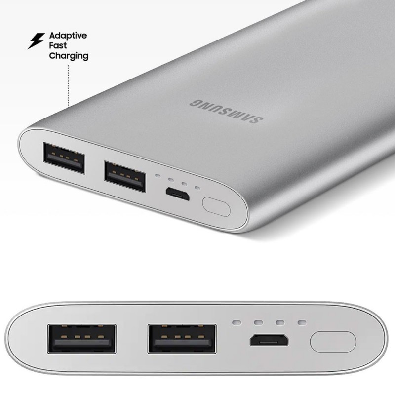 Samsung Battery Pack EB-P1100B Micro USB 10000 mAh Dual Fast Charge 