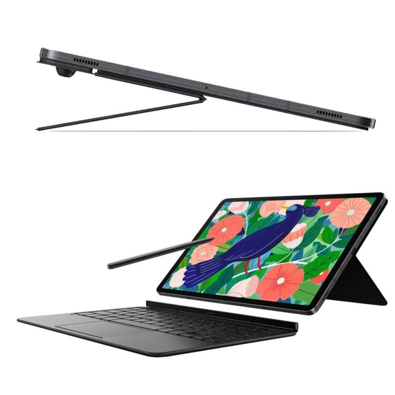 Samsung Book Cover Keyboard Per Galaxy Tab S7 11" T870 T875 Nero