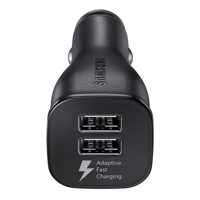 Samsung Car Adapter 2 Usb Fast Nero Bulk