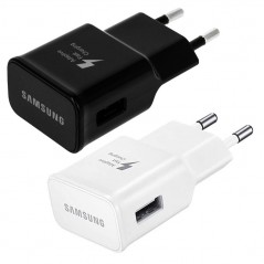 Samsung Samsung Battery Charger 15W Fast Charge EP-TA20E Travel Adapter Black and White | Bulk for sale