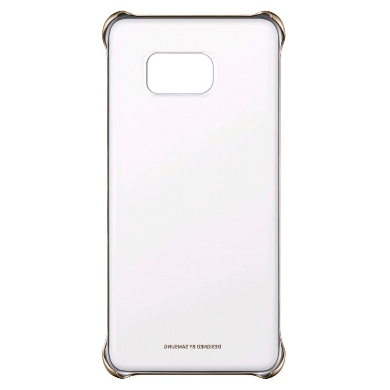 Samsung Clear Cover EF-QG928CFE for S6 Edge+ G928F Gold