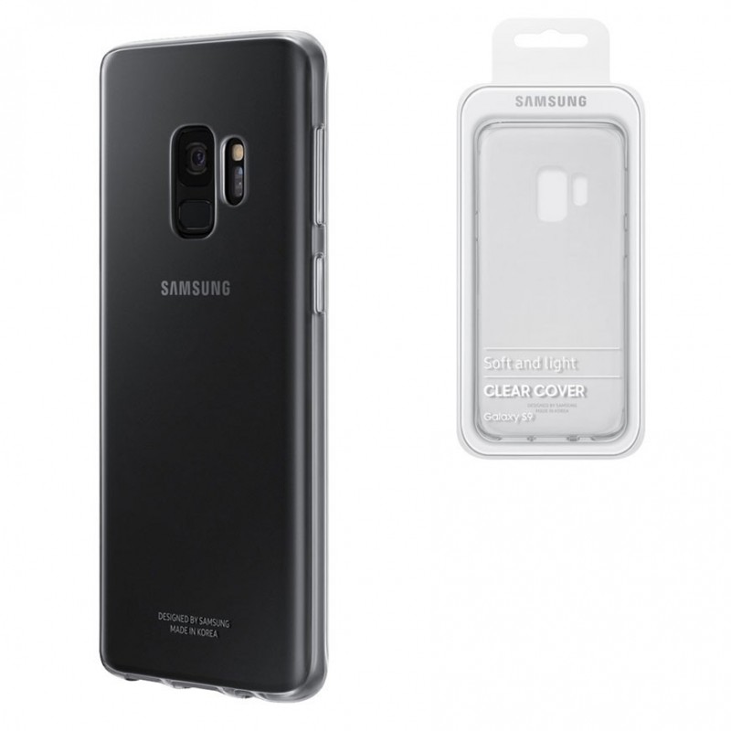 Samsung Clear Cover For Galaxy S9 SM-G960 Transparent