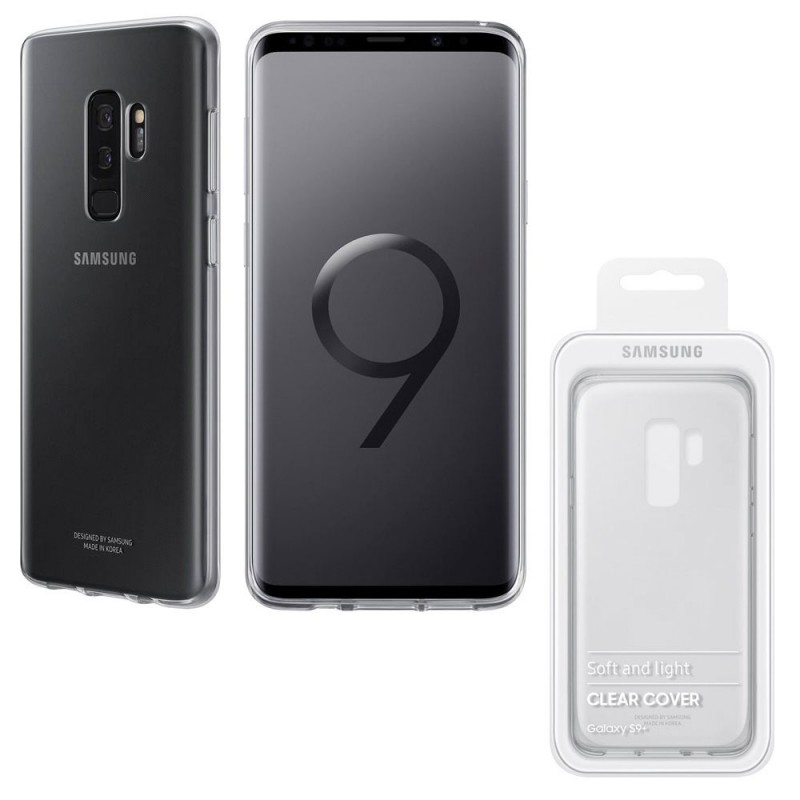 Samsung Clear Cover For Galaxy S9+ SM-G965 Transparent