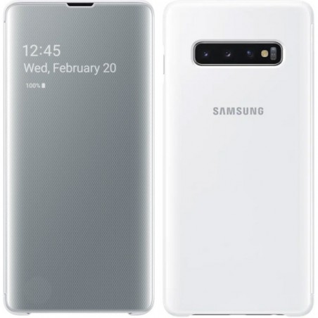Samsung Clear View Cover EF-ZG973C Per Galaxy S10