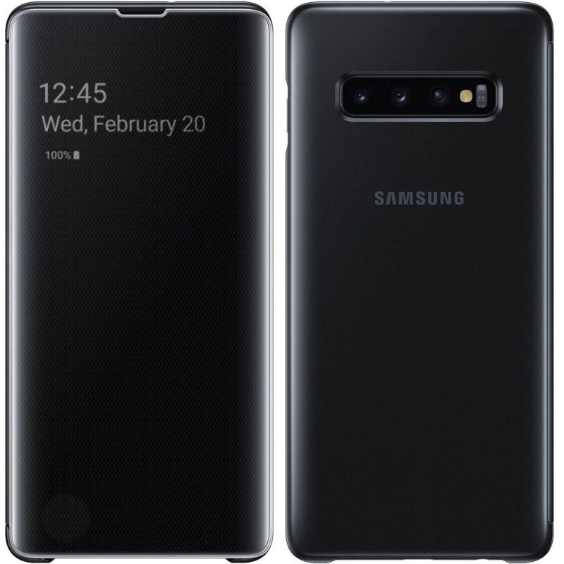Samsung Clear View Cover EF-ZG975C Per Galaxy S10+