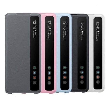 Foto di Samsung Clear View Cover EF-ZG980C per Galaxy S20 - Samsung