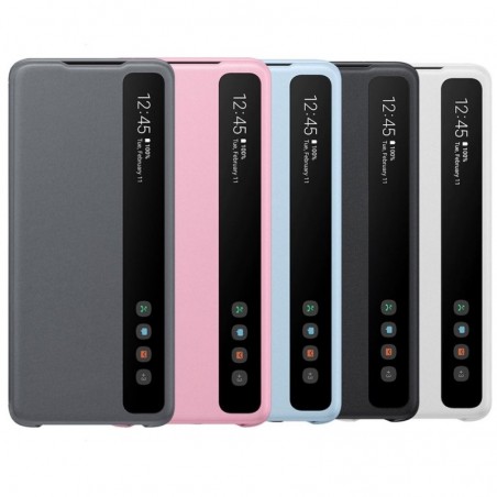 Discover Samsung Clear View Cover EF-ZG988C for Galaxy S20 ULTRA details