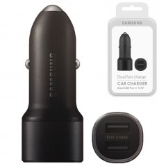 Samsung Samsung In-Car Adapter EP-L1100NB Dual AFC Car Charger | Black for sale