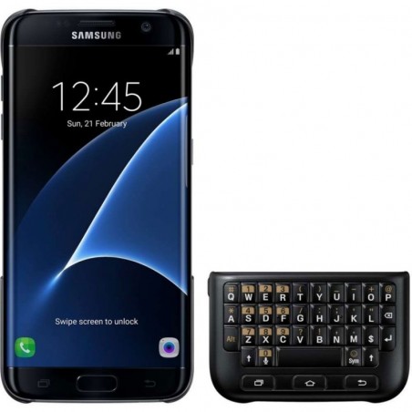 Samsung Keyboard Cover EJ-CG935UBEGGB per S7 edge Black