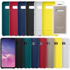 Acquista Samsung Leather Cover EF-VG973L Per Galaxy S10 in vendita