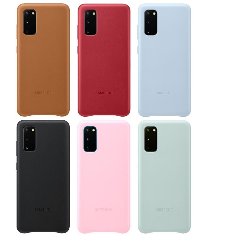 Samsung Samsung Leather Cover EF-VG980L for Galaxy S20 for sale