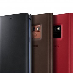 Acquista Samsung Leather Wallet EF-WN960LB per Note 9 SM-N960F su Smartness