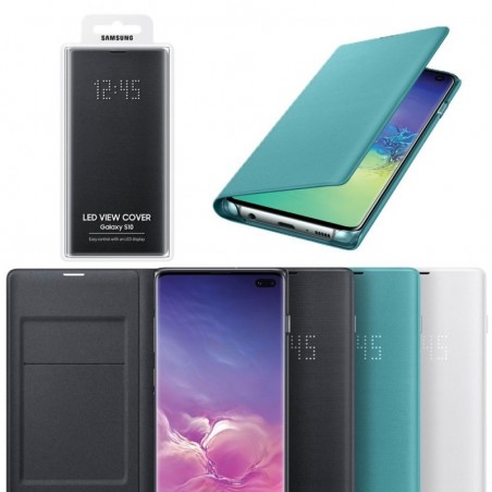 Foto di Samsung Led View Cover EF-NG973P Per Galaxy S10 SM-G973 - Samsung