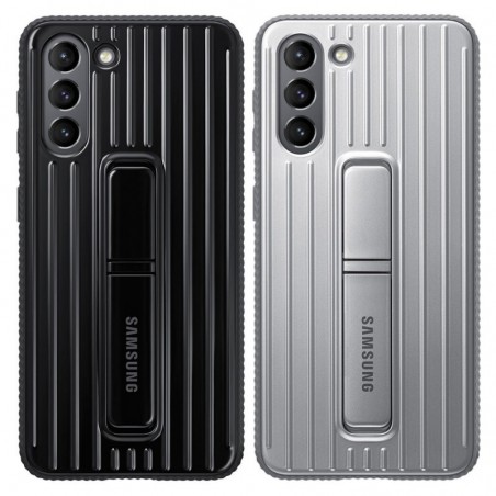 Scopri Samsung Protective Standing Cover EF-RG991C Custodia Per Galaxy S21 SM-G991 in dettaglio