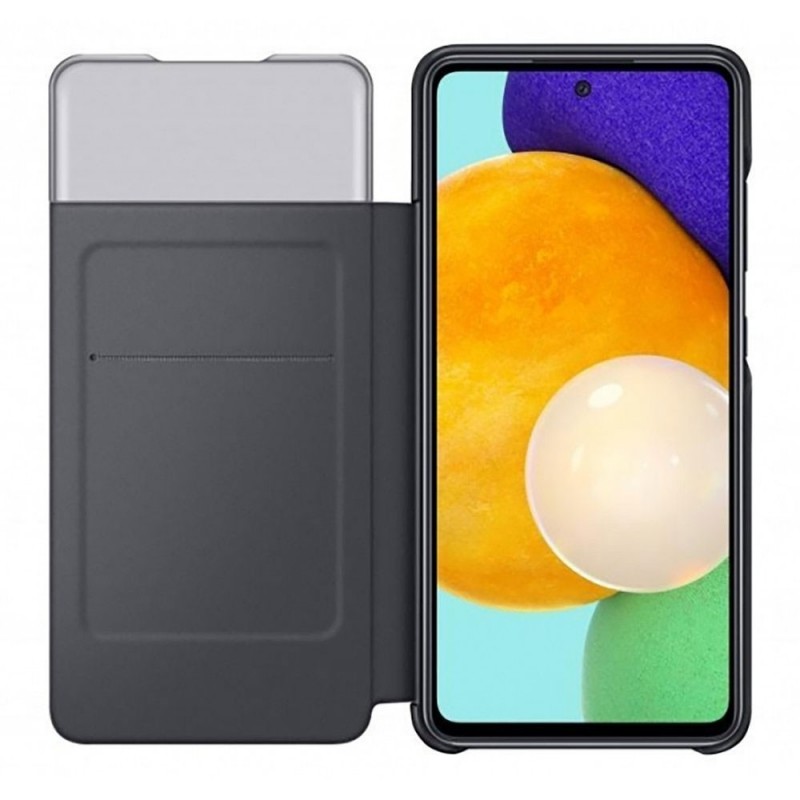 Samsung S View Wallet Cover EF-EA325P Per Galaxy A32 A325F | Bianco e Nero Samsung S View Wallet Cover EF-EA325P Per Galaxy A32 A325F | Bianco e Nero