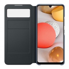 Scopri Samsung S View Wallet Cover EF-EA426P Per Galaxy A42 5G A426B | Bianco e Nero in dettaglio