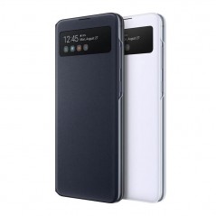 Foto di Samsung S View Wallet Cover EF-EN770P Per Galaxy Note 10 Lite N770 - Samsung
