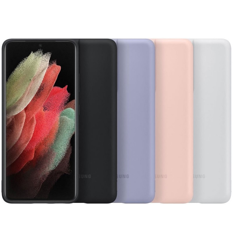 Samsung Silicone Cover EF-PG998T Custodia Per Galaxy S21 ULTRA SM-G998