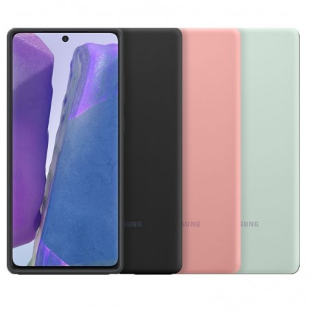 Discover Samsung SilIcone Cover EF-PN980T for Galaxy NOTE 20 details